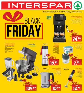 INTERSPAR katalog - 26.11.2025. - 09.12.2025.