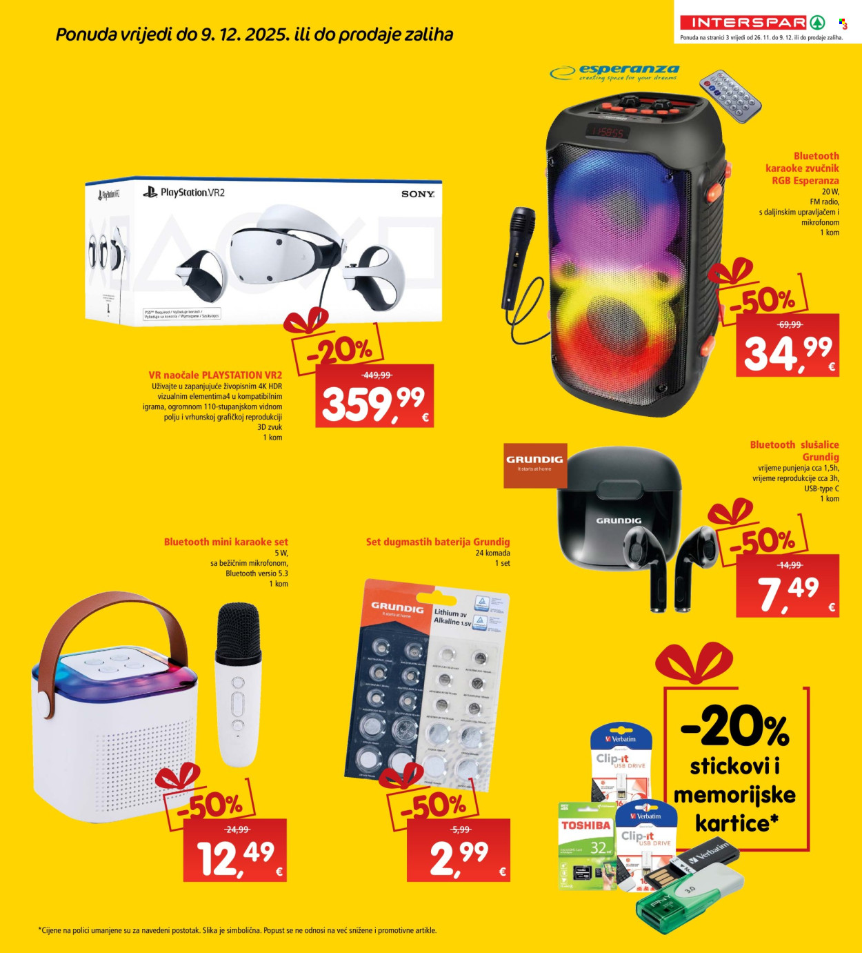 INTERSPAR katalog - 26.11.2025. - 09.12.2025. Stranica 3