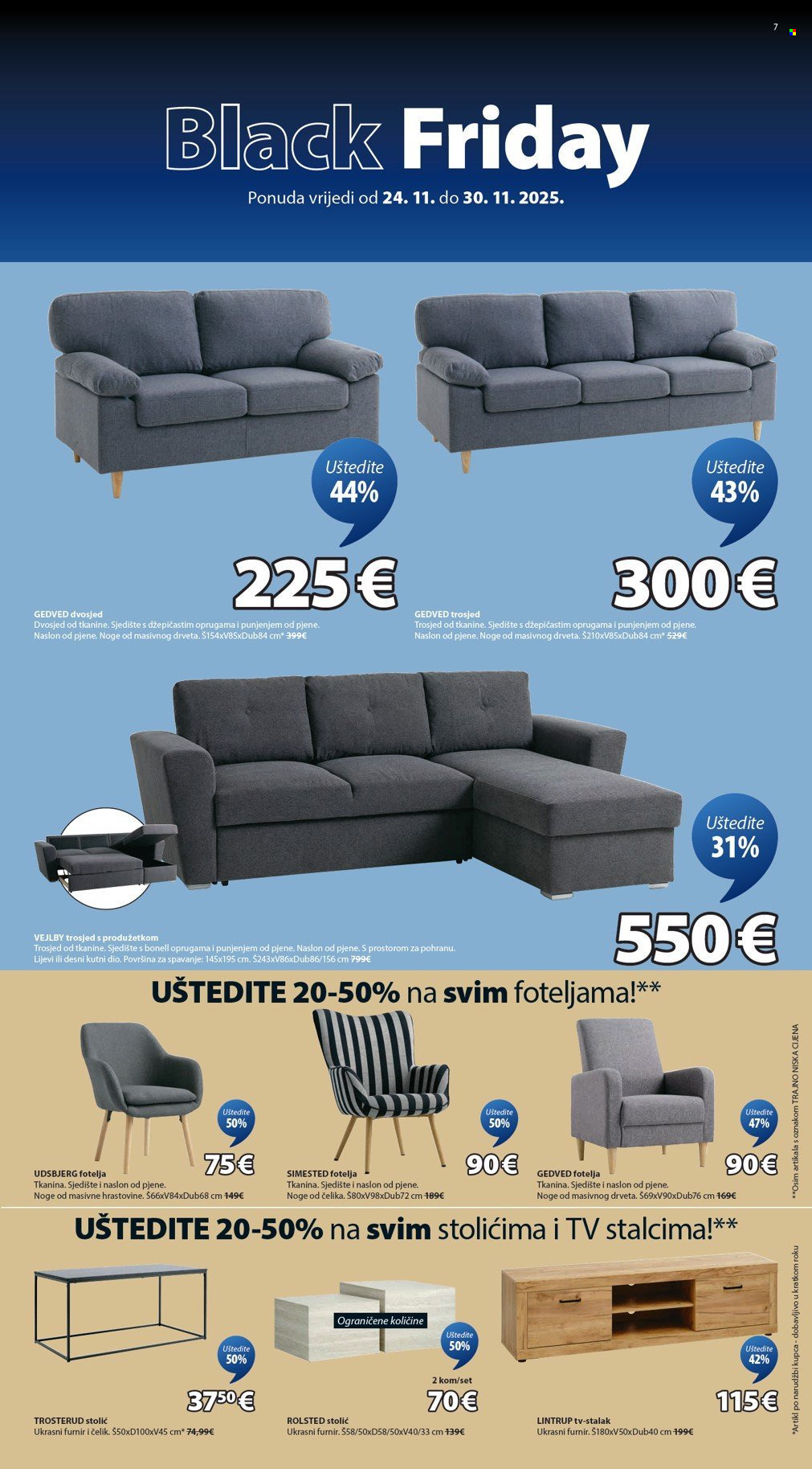 JYSK katalog - 24.11.2025. - 30.11.2025. Stranica 8