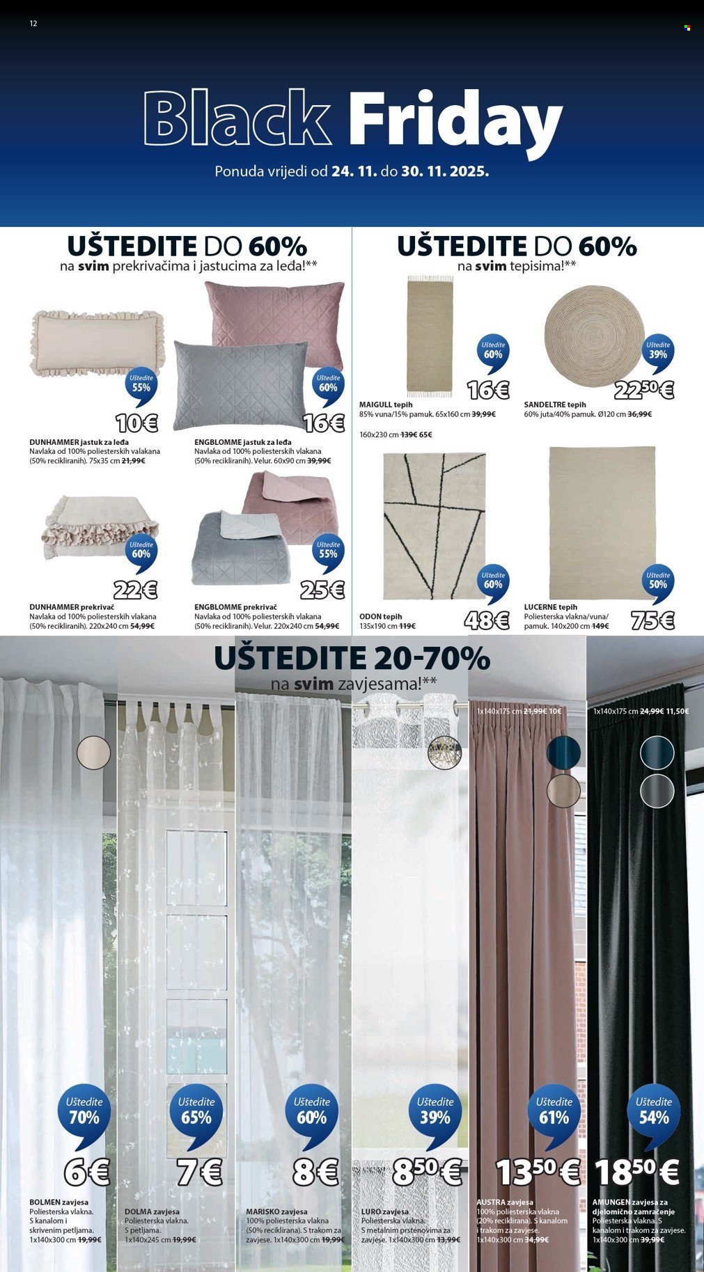 JYSK katalog - 24.11.2025. - 30.11.2025. Stranica 13