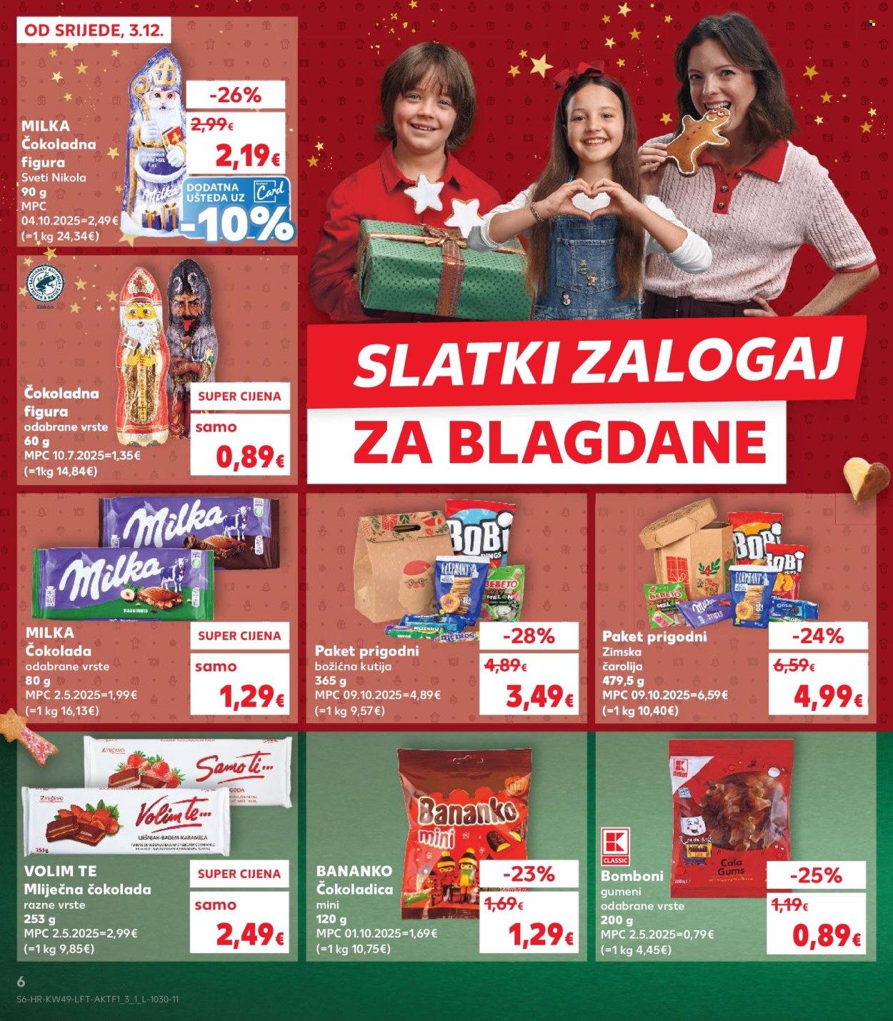 Kaufland katalog - 03.12.2025. - 09.12.2025. Stranica 6