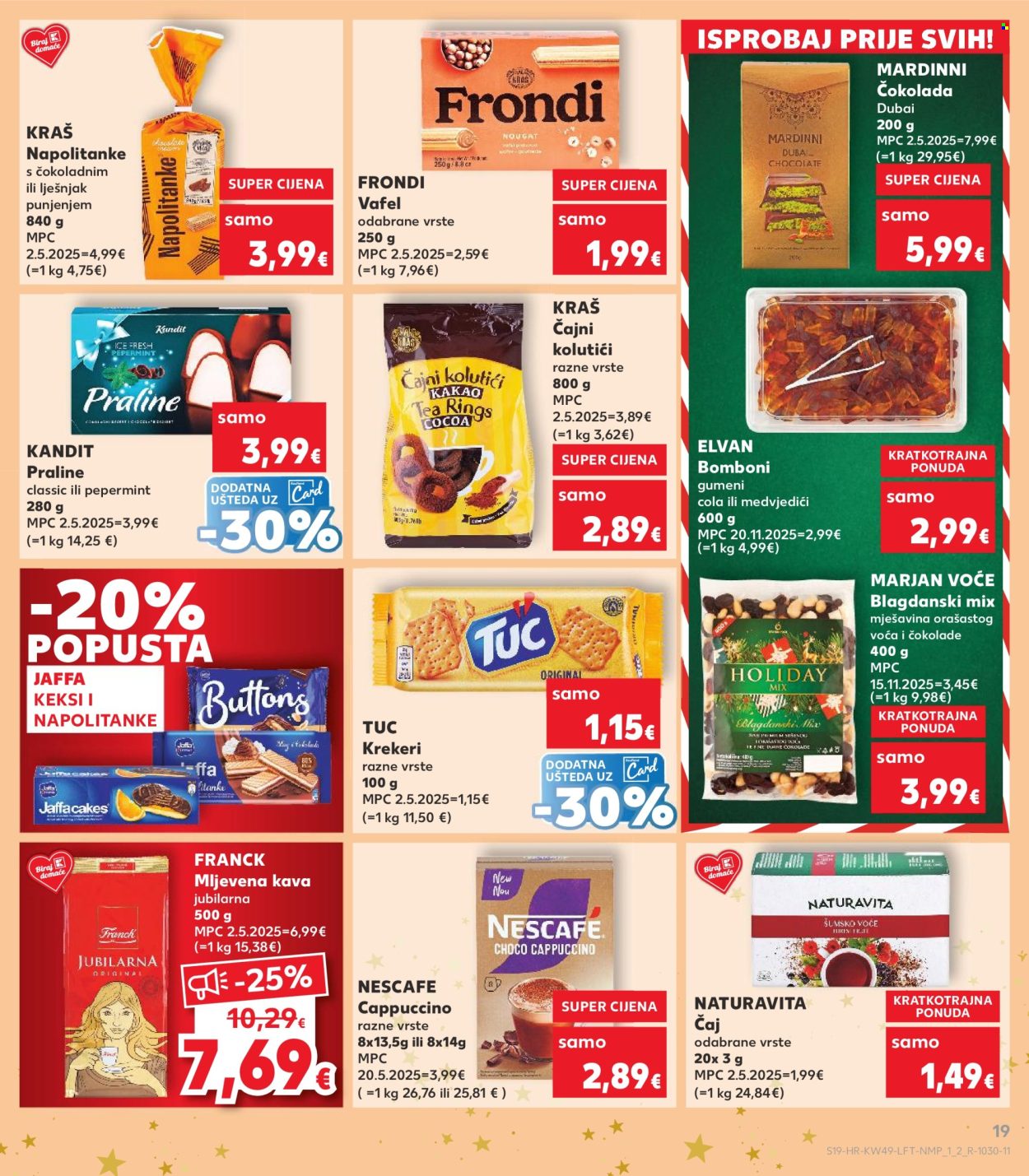 Kaufland katalog - 03.12.2025. - 09.12.2025. Stranica 19