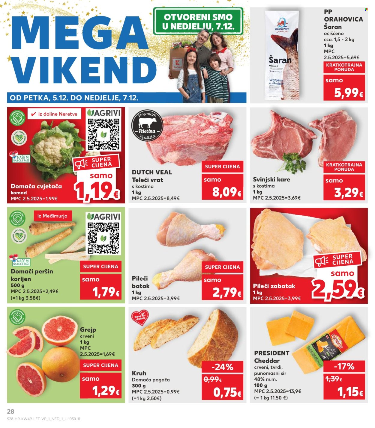 Kaufland katalog - 03.12.2025. - 09.12.2025. Stranica 28