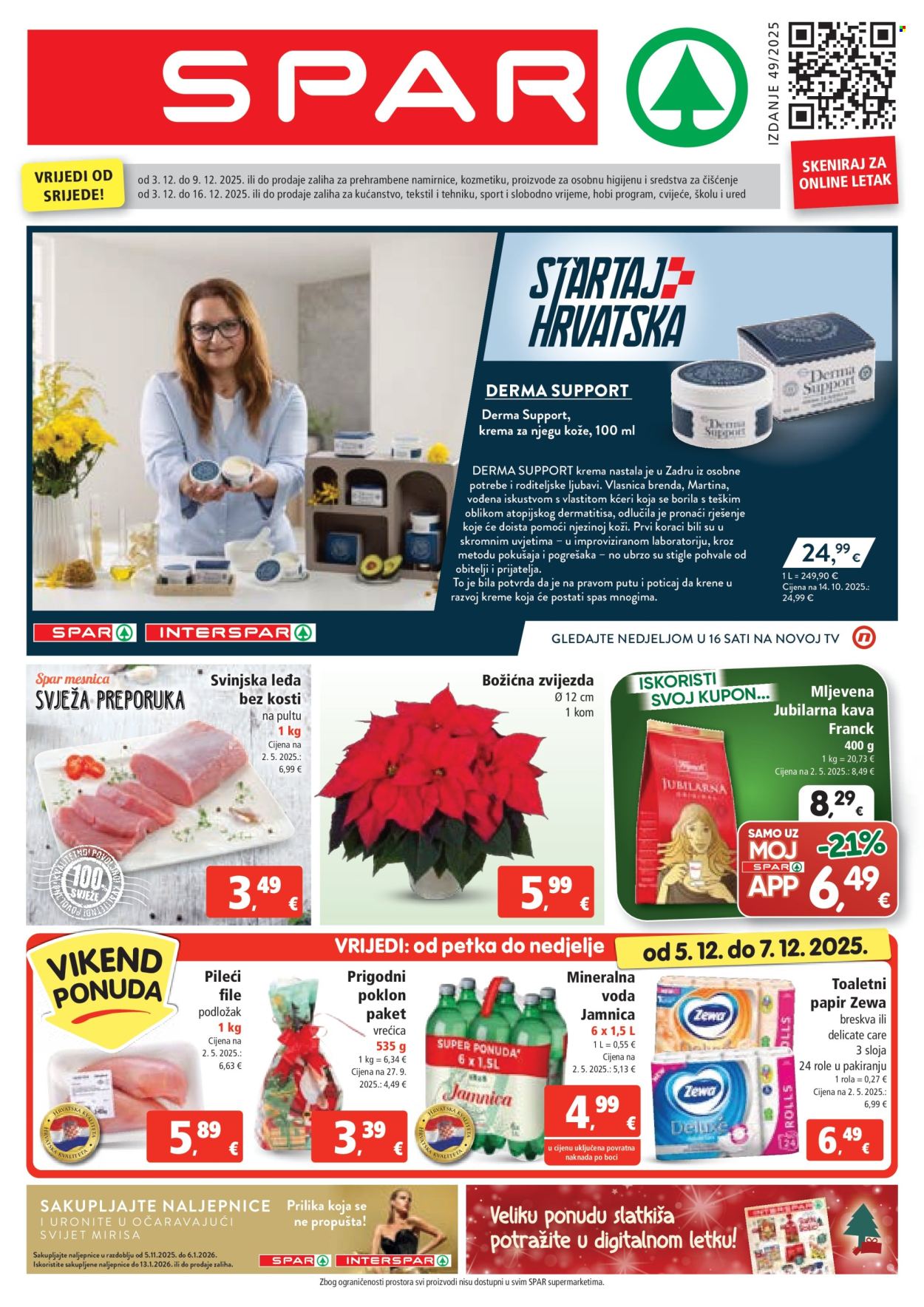 SPAR katalog - 03.12.2025. - 09.12.2025. Stranica 1