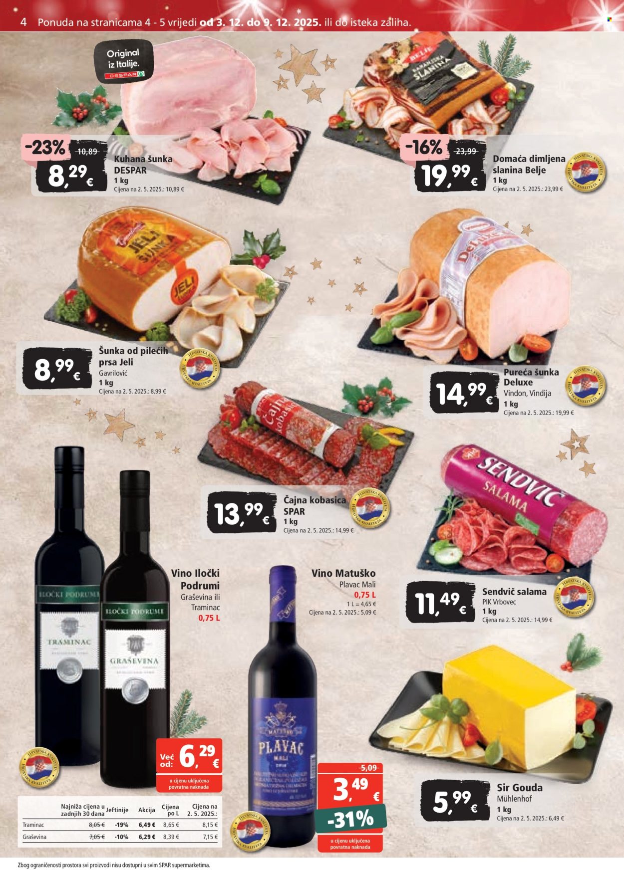 SPAR katalog - 03.12.2025. - 09.12.2025. Stranica 4