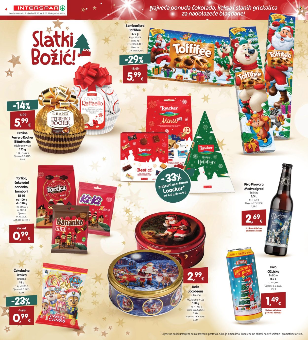 INTERSPAR katalog - 03.12.2025. - 09.12.2025. Stranica 4