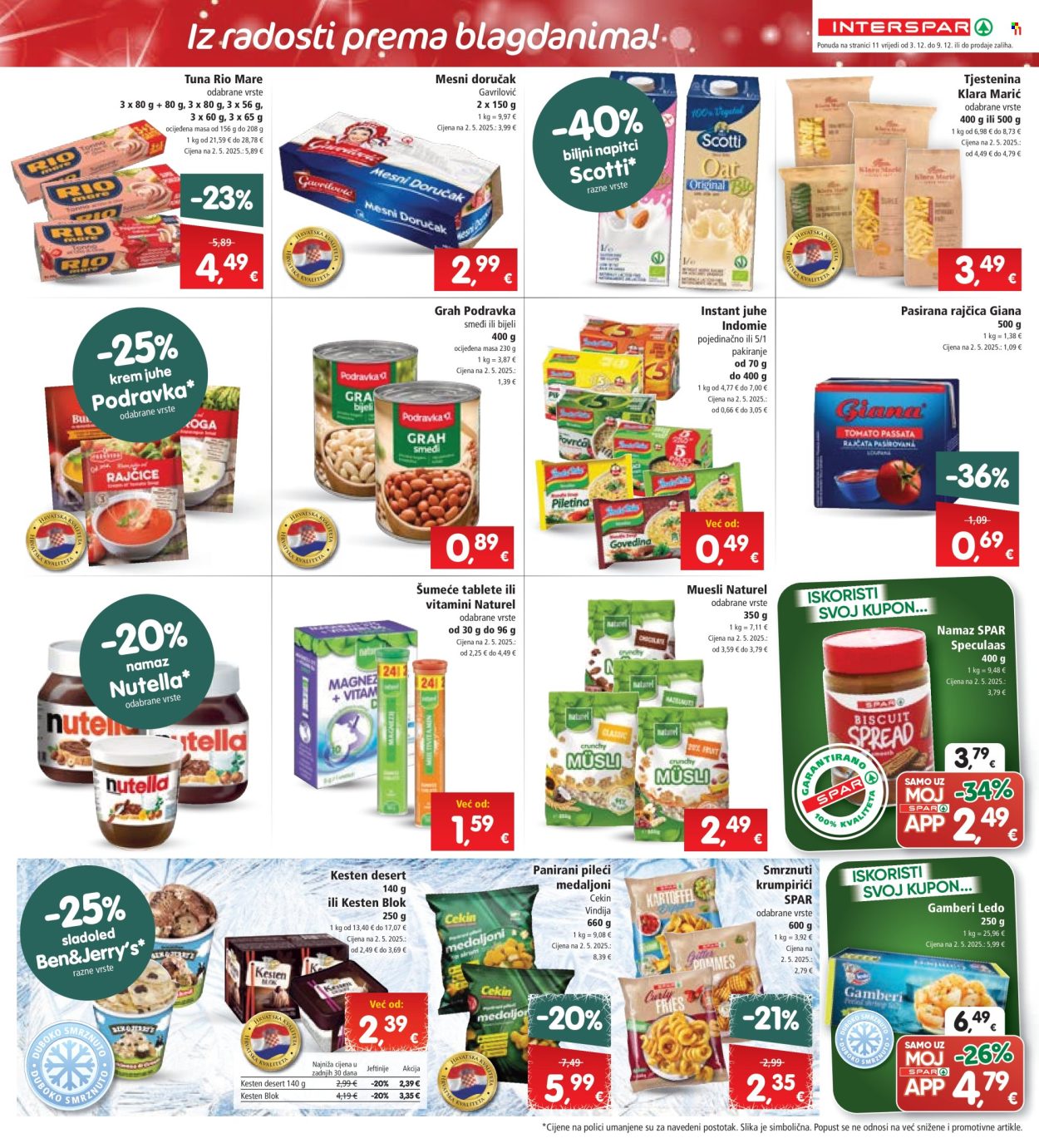 INTERSPAR katalog - 03.12.2025. - 09.12.2025. Stranica 15