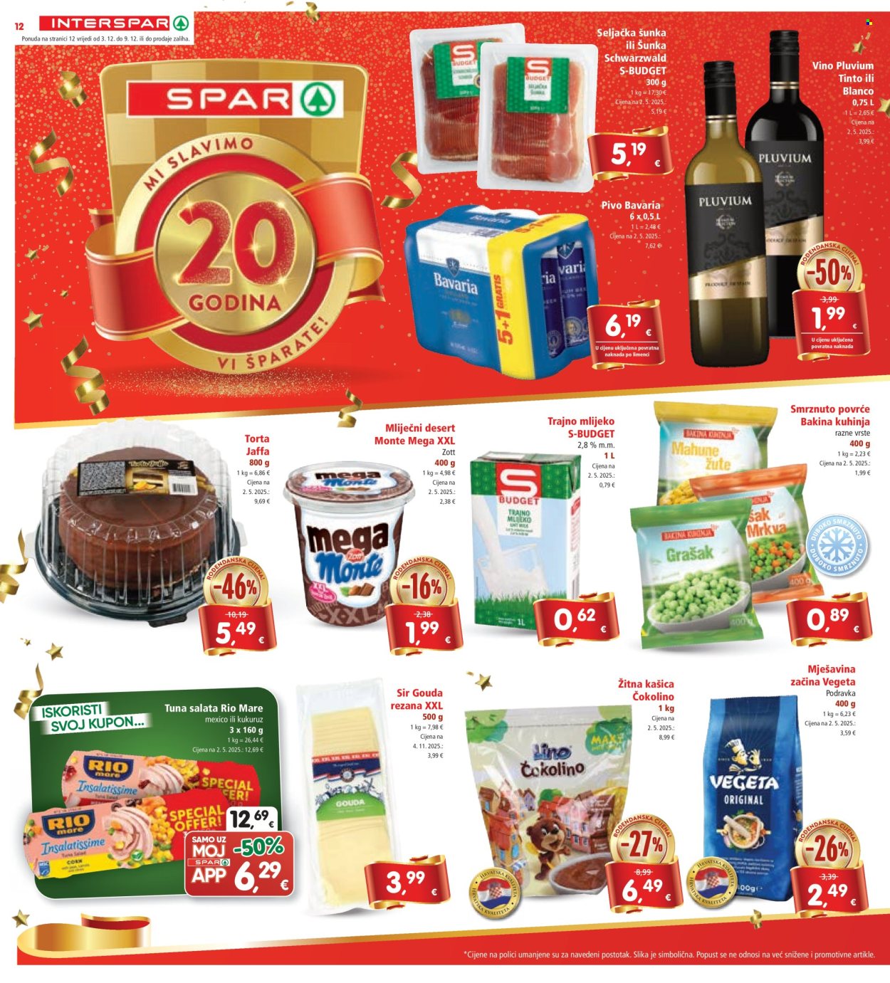 INTERSPAR katalog - 03.12.2025. - 09.12.2025. Stranica 16