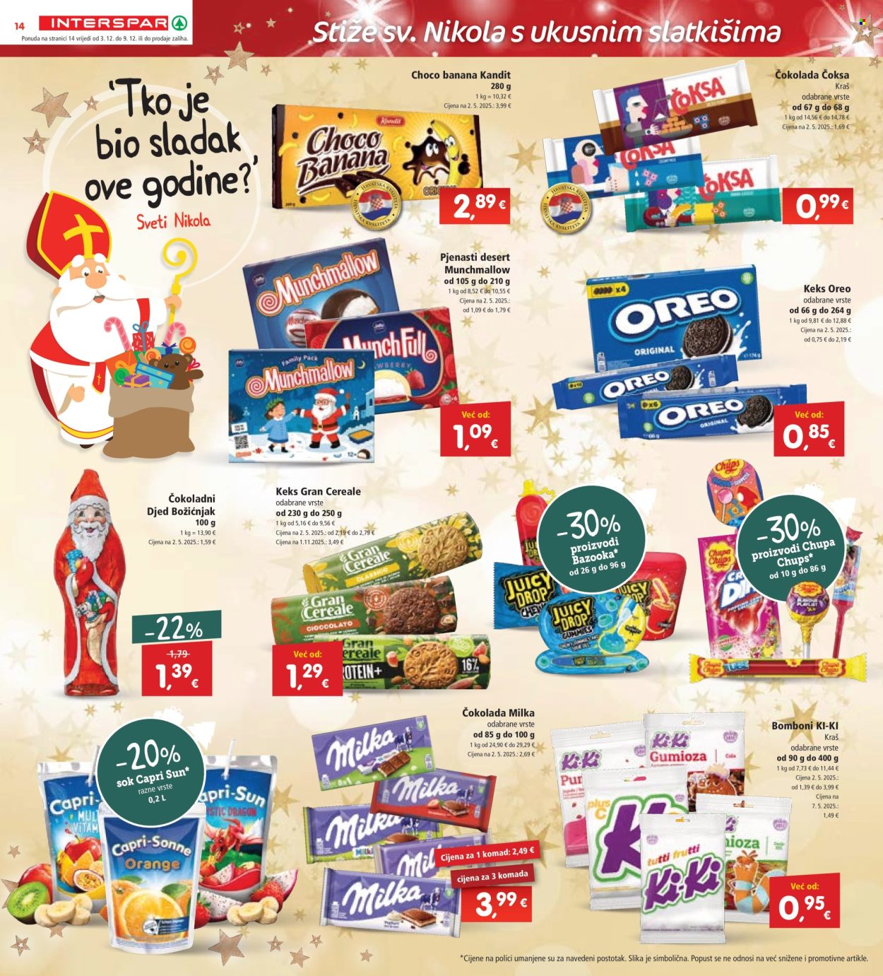 INTERSPAR katalog - 03.12.2025. - 09.12.2025. Stranica 18