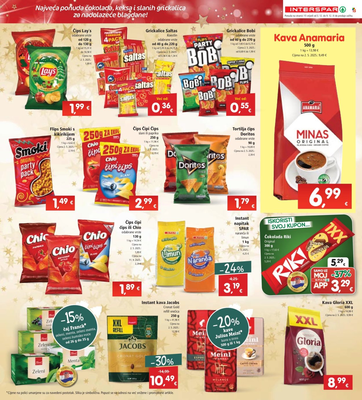 INTERSPAR katalog - 03.12.2025. - 09.12.2025. Stranica 19