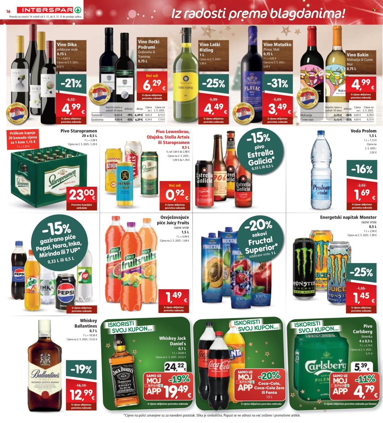 INTERSPAR katalog - 03.12.2025. - 09.12.2025. Stranica 20