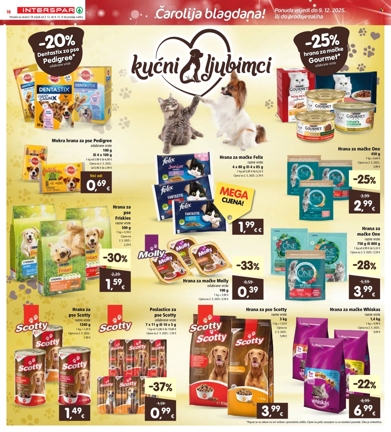INTERSPAR katalog - 03.12.2025. - 09.12.2025. Stranica 25