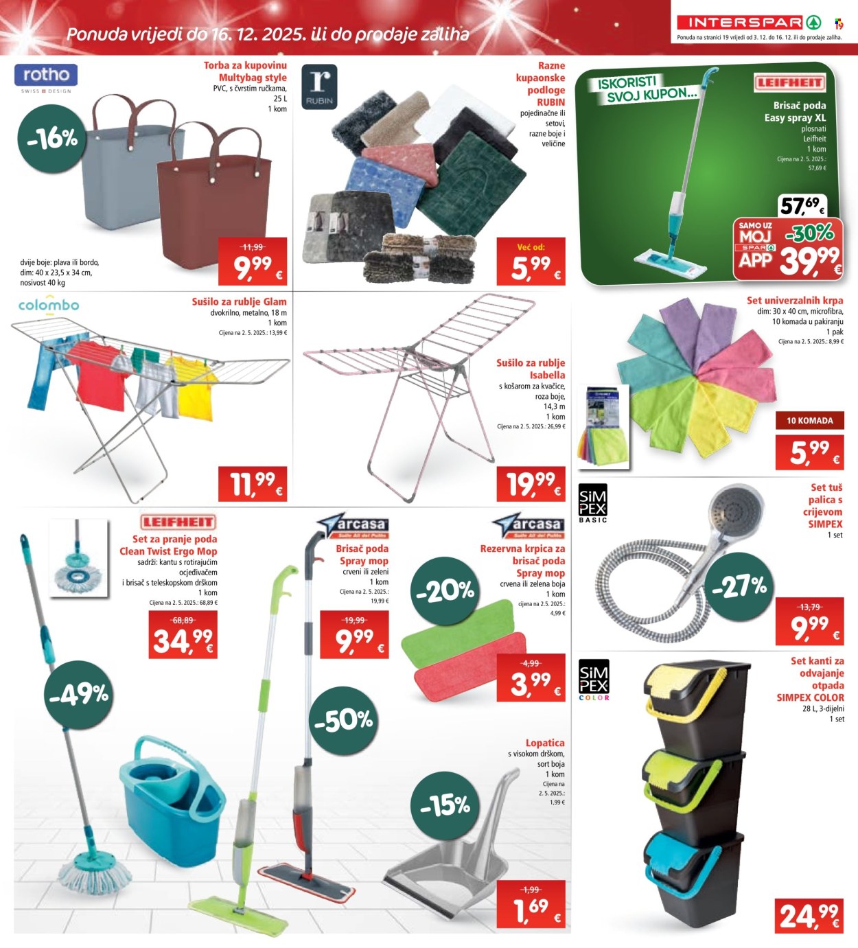 INTERSPAR katalog - 03.12.2025. - 09.12.2025. Stranica 26