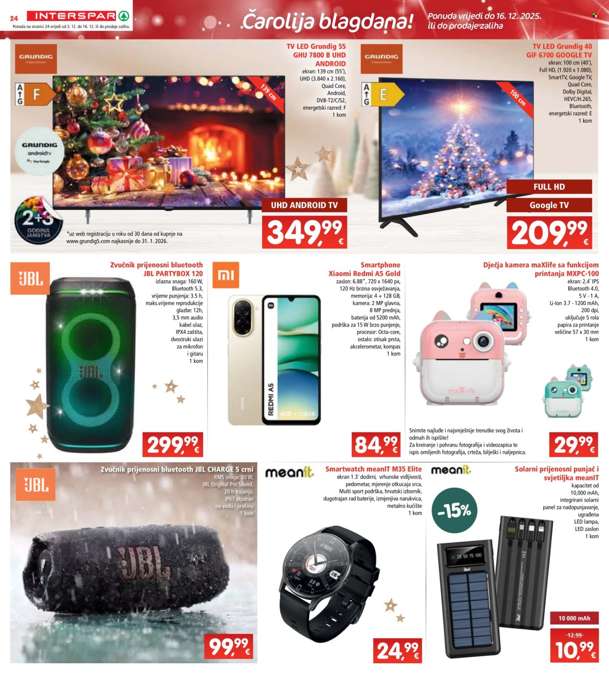 INTERSPAR katalog - 03.12.2025. - 09.12.2025. Stranica 31