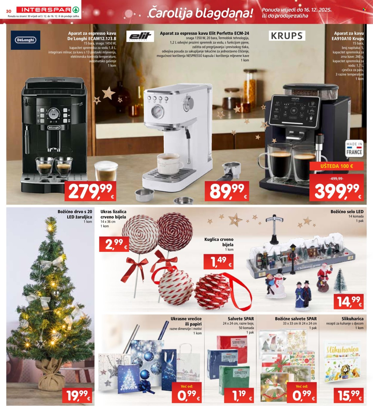 INTERSPAR katalog - 03.12.2025. - 09.12.2025. Stranica 37