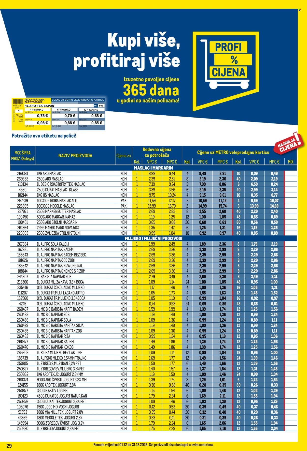 Metro katalog - 01.12.2025. - 31.12.2025. Stranica 29