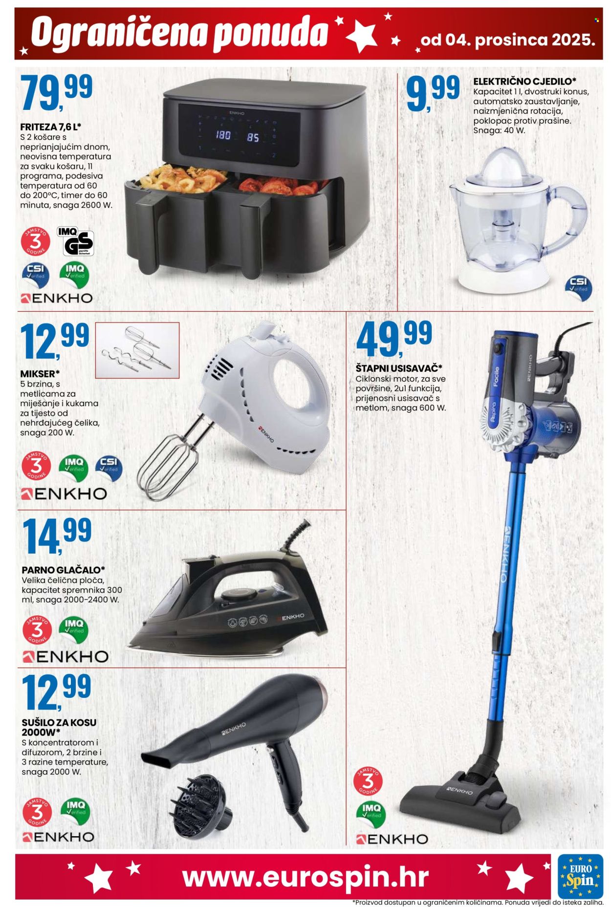 Eurospin katalog - 04.12.2025. - 09.12.2025. Stranica 15