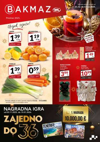 Bakmaz katalog - 11.12.2025. - 17.12.2025.