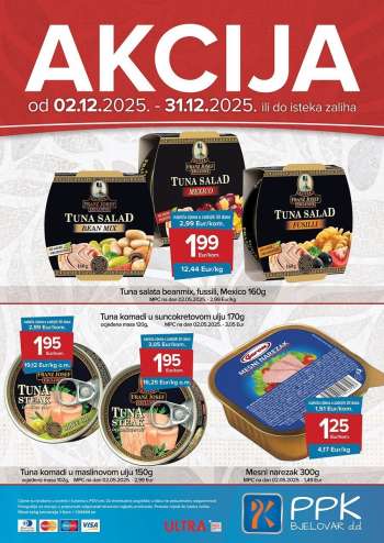 PPK Bjelovar katalog - 02.12.2025. - 31.12.2025.
