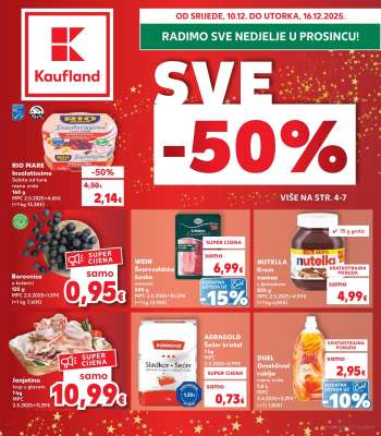Kaufland katalog - 10.12.2025. - 16.12.2025.