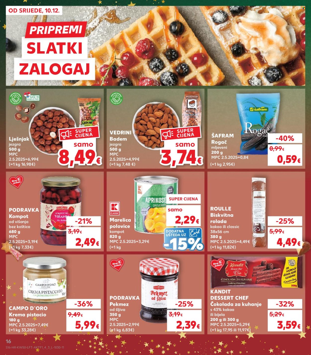 Kaufland katalog - 10.12.2025. - 16.12.2025. Stranica 16