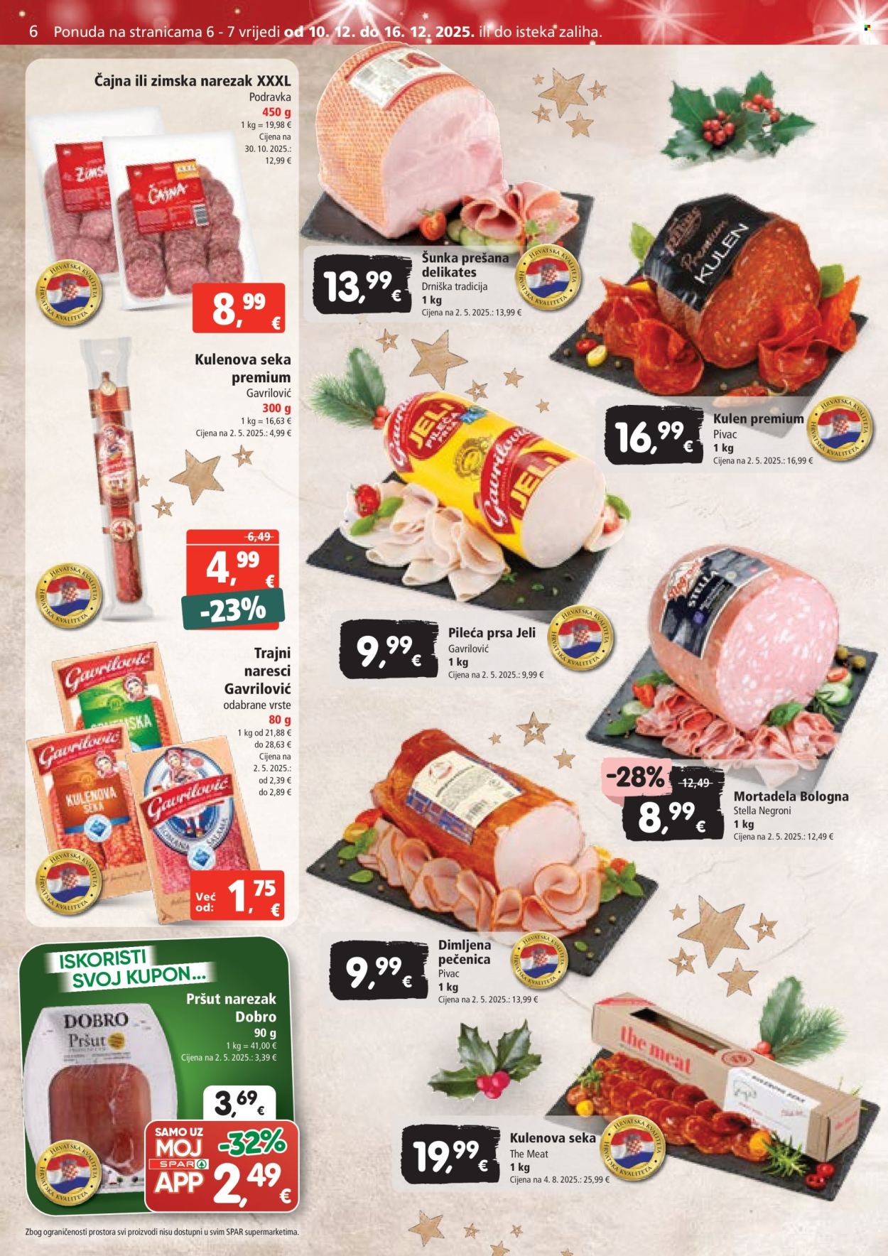 SPAR katalog - 10.12.2025. - 16.12.2025. Stranica 6