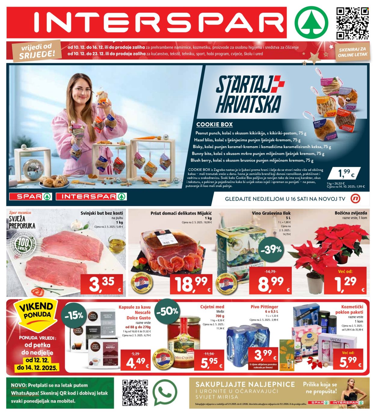 INTERSPAR katalog - 10.12.2025. - 16.12.2025. Stranica 1