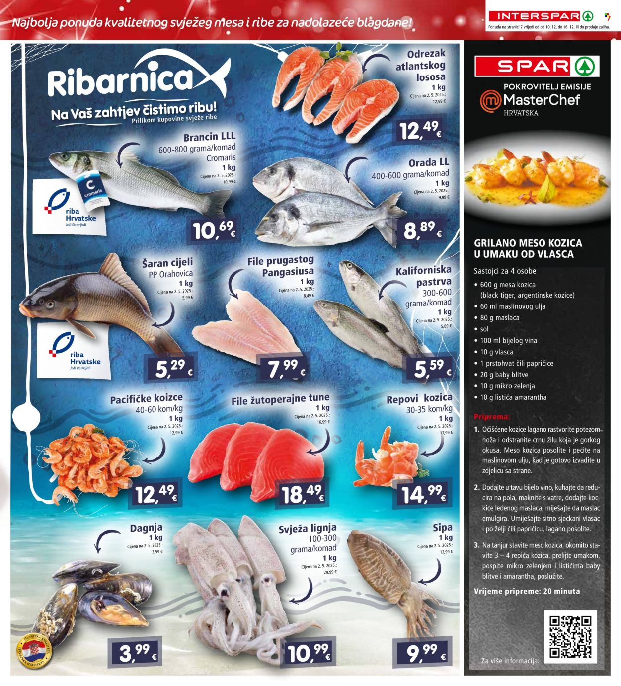 INTERSPAR katalog - 10.12.2025. - 16.12.2025. Stranica 7