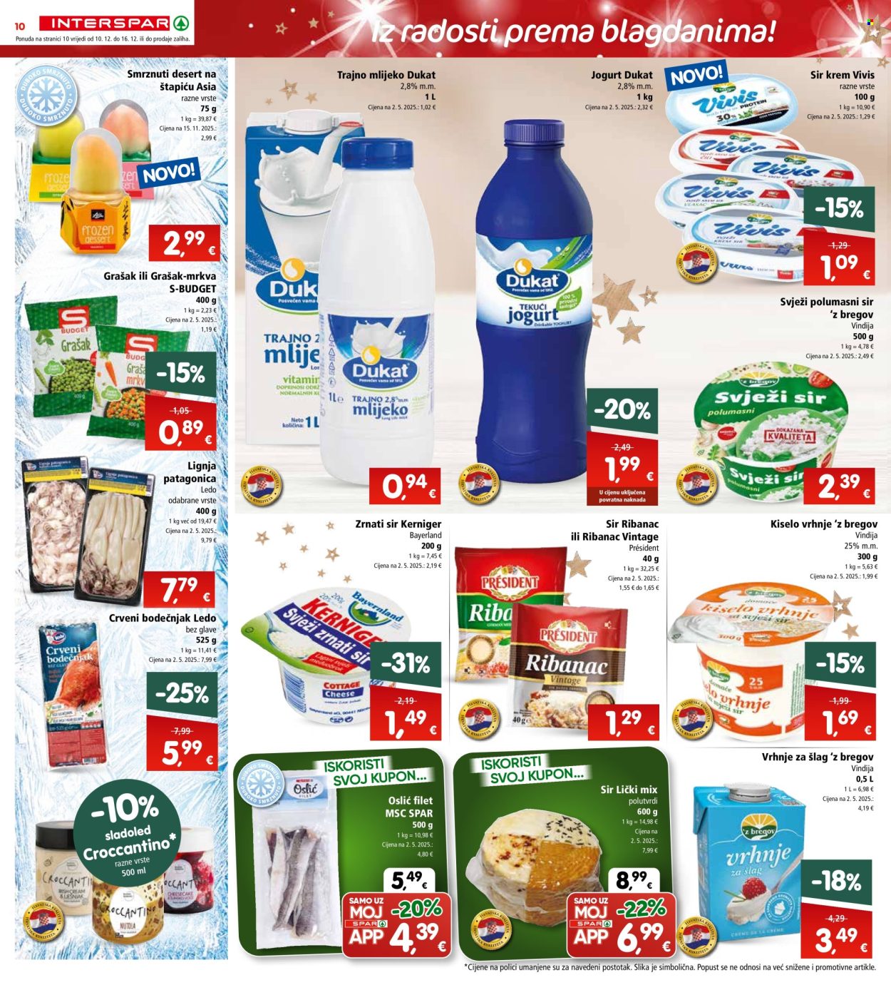 INTERSPAR katalog - 10.12.2025. - 16.12.2025. Stranica 10