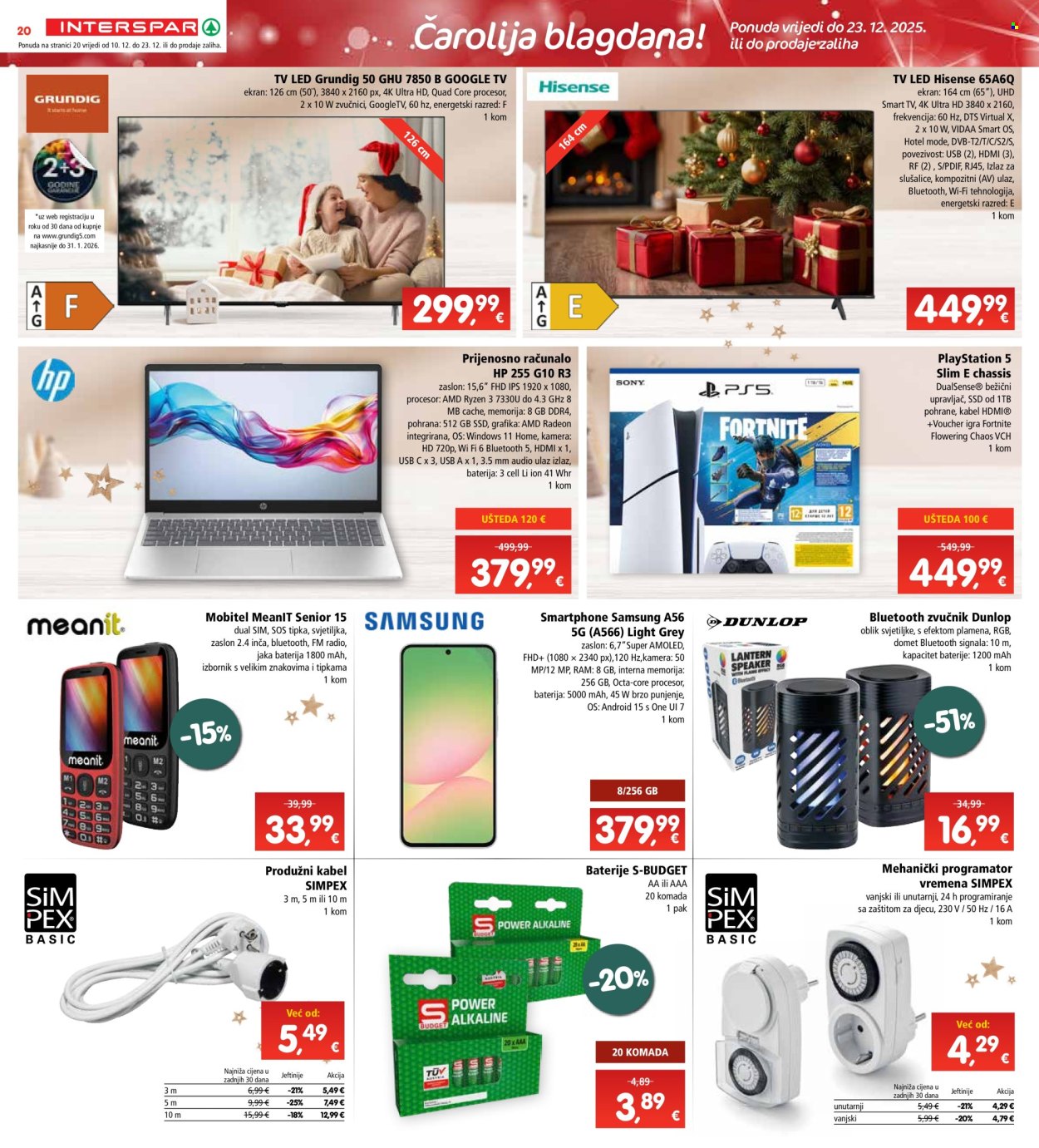 INTERSPAR katalog - 10.12.2025. - 16.12.2025. Stranica 23
