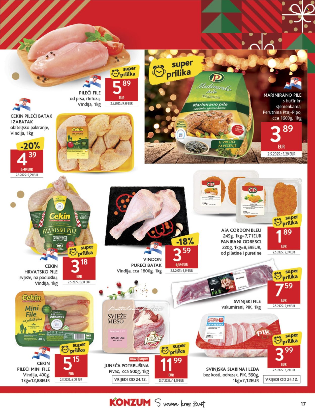 Konzum katalog - 10.12.2025. - 16.12.2025. Stranica 17
