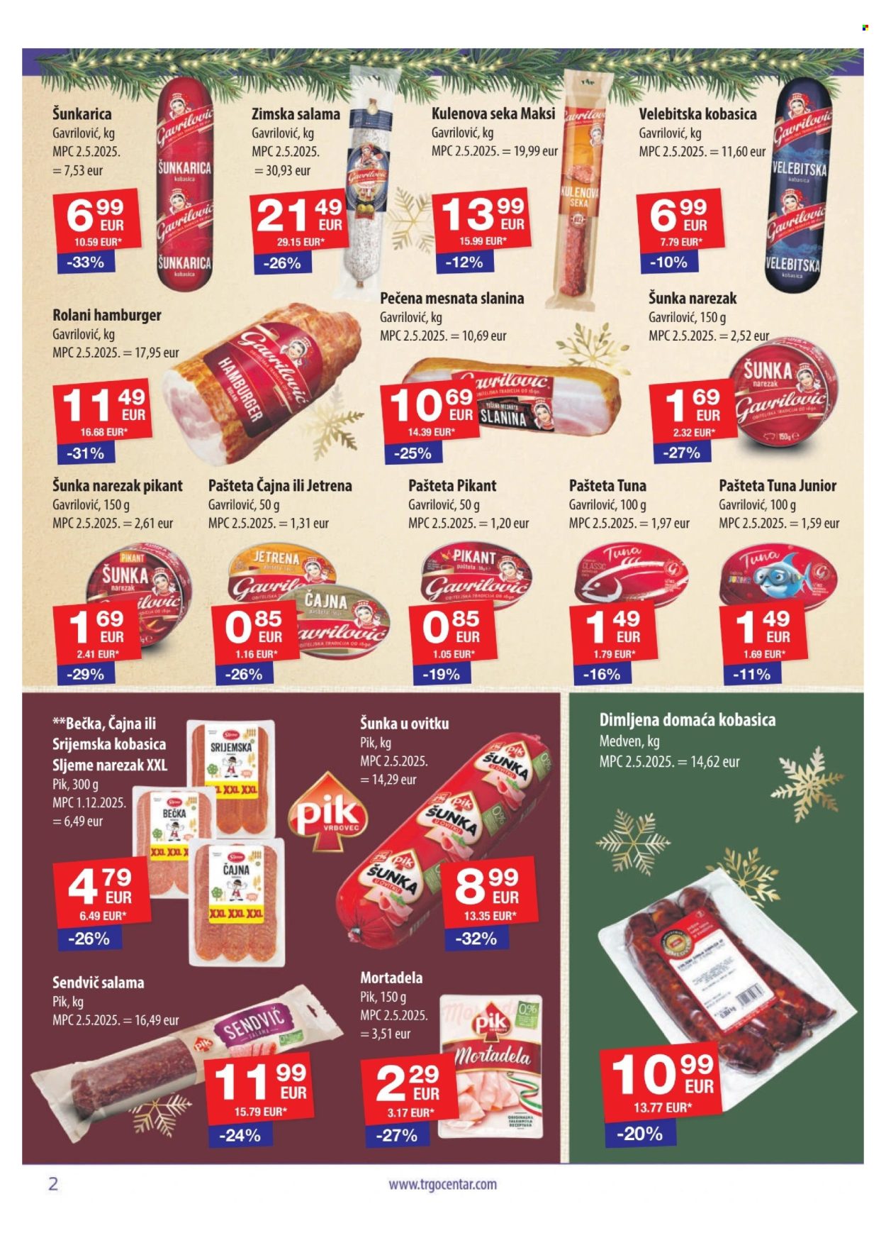 Trgocentar katalog - 08.12.2025. - 31.12.2025. Stranica 2