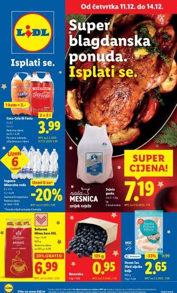 Lidl katalog - 11.12.2025. - 14.12.2025.