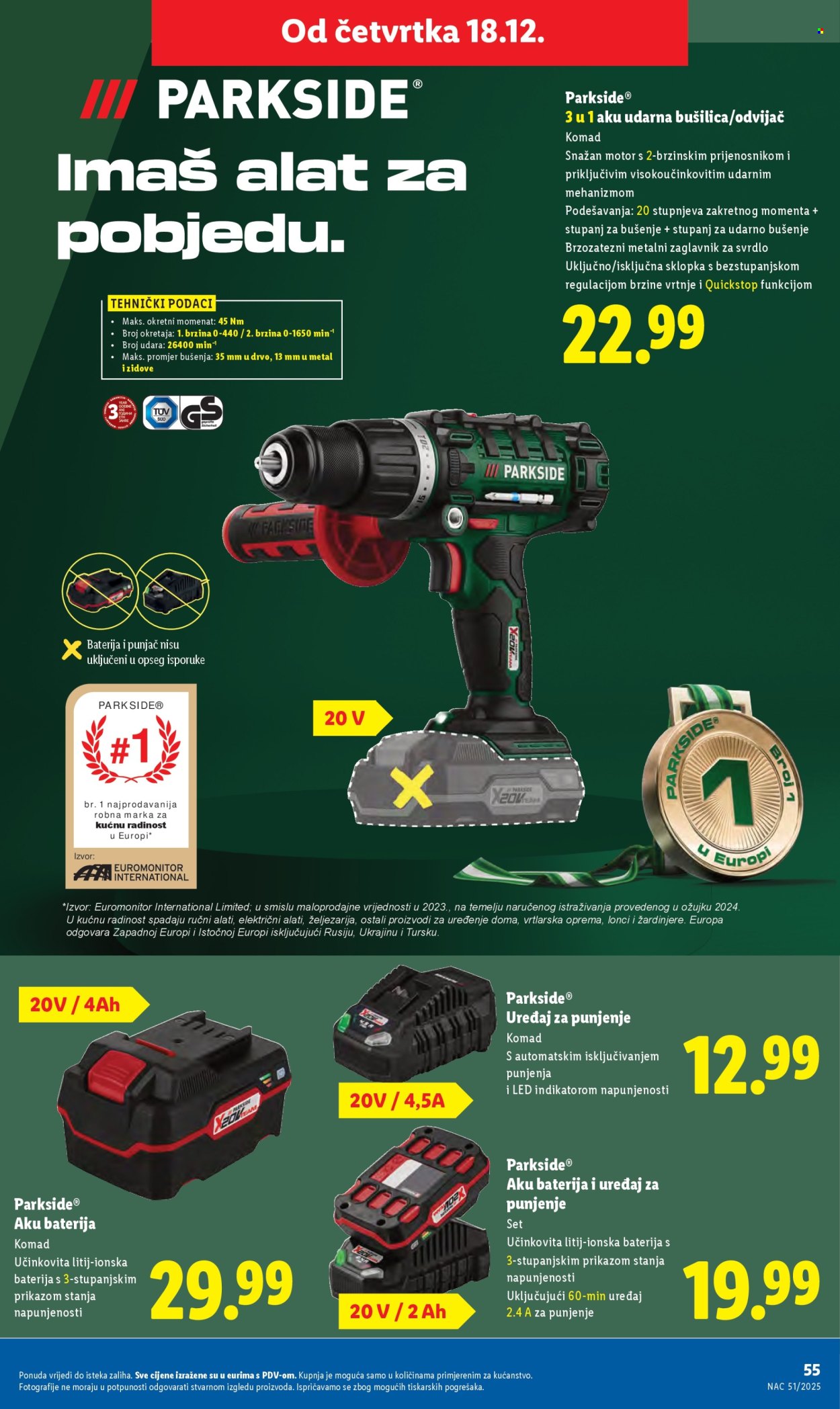 Lidl katalog - 15.12.2025. - 24.12.2025. Stranica 55