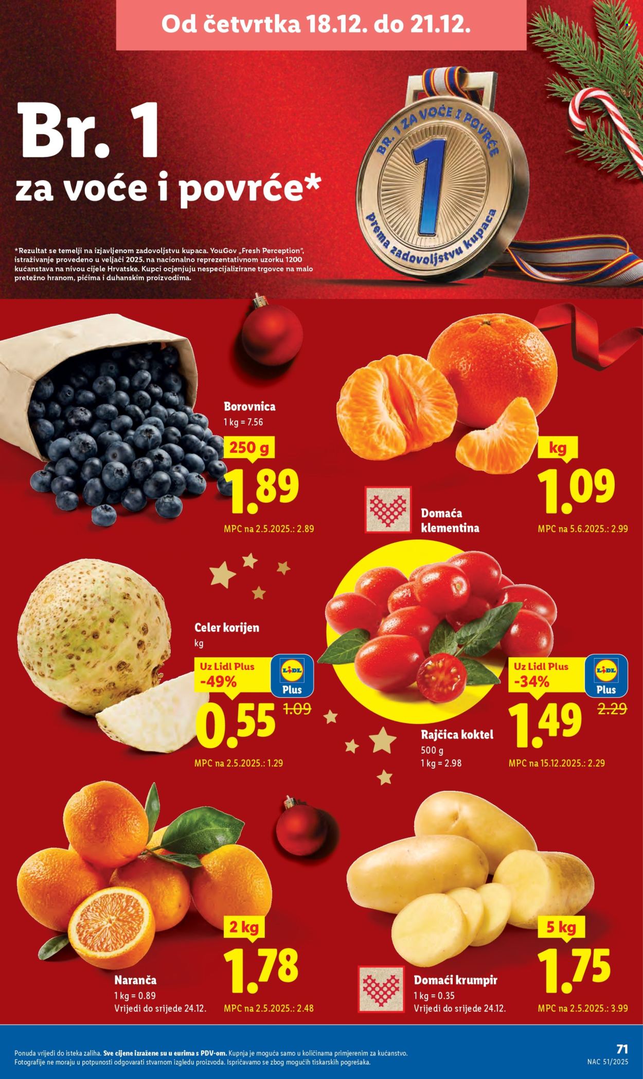 Lidl katalog - 15.12.2025. - 24.12.2025. Stranica 71