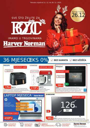 Harvey Norman katalog - 11.12.2025. - 26.12.2025.