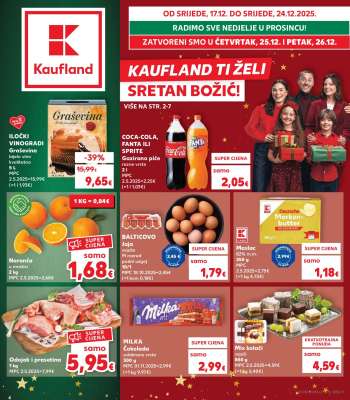 Kaufland katalog - 17.12.2025. - 26.12.2025.