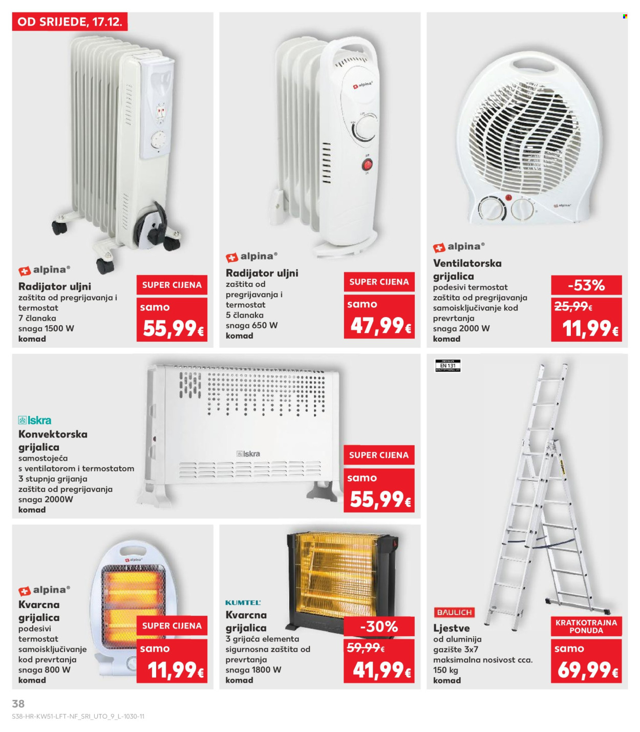 Kaufland katalog - 17.12.2025. - 26.12.2025. Stranica 38