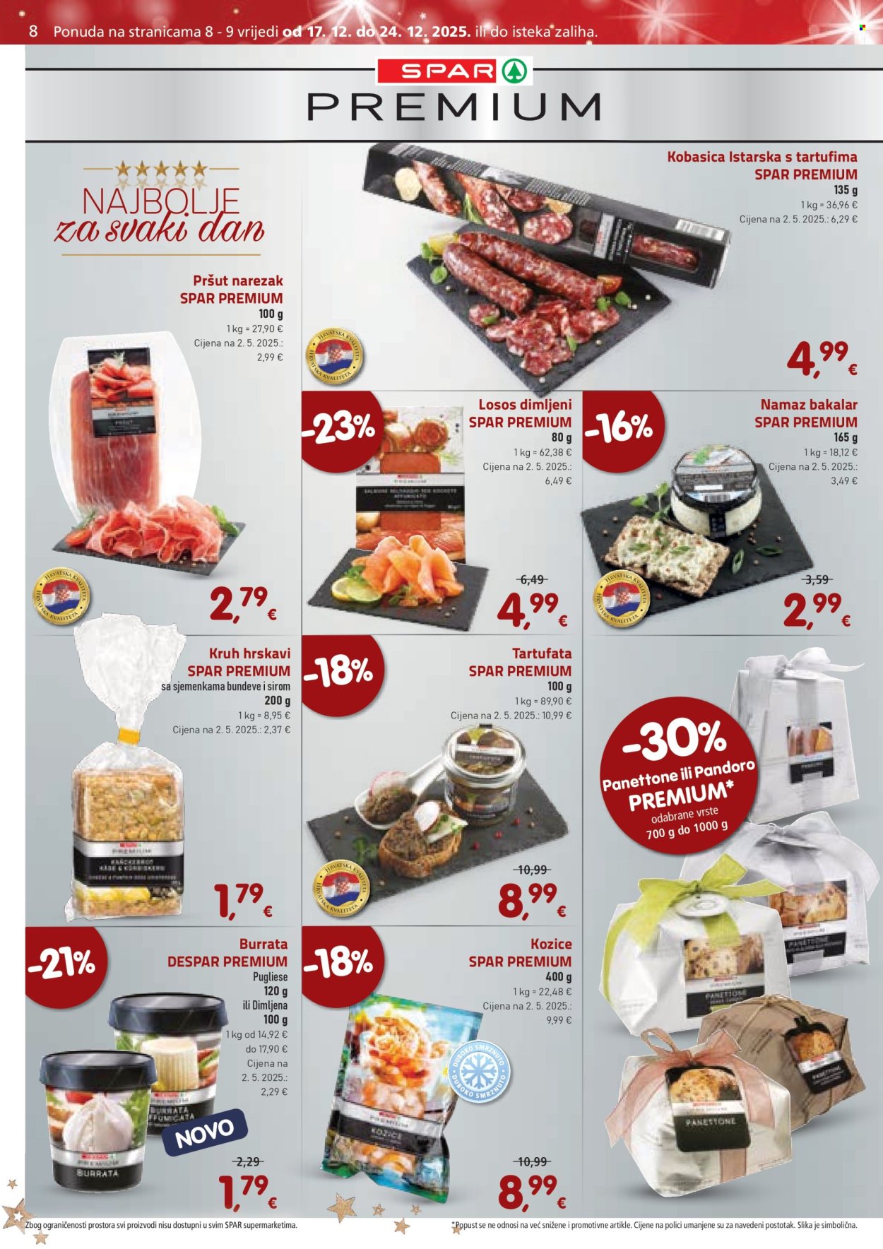 SPAR katalog - 17.12.2025. - 23.12.2025. Stranica 8