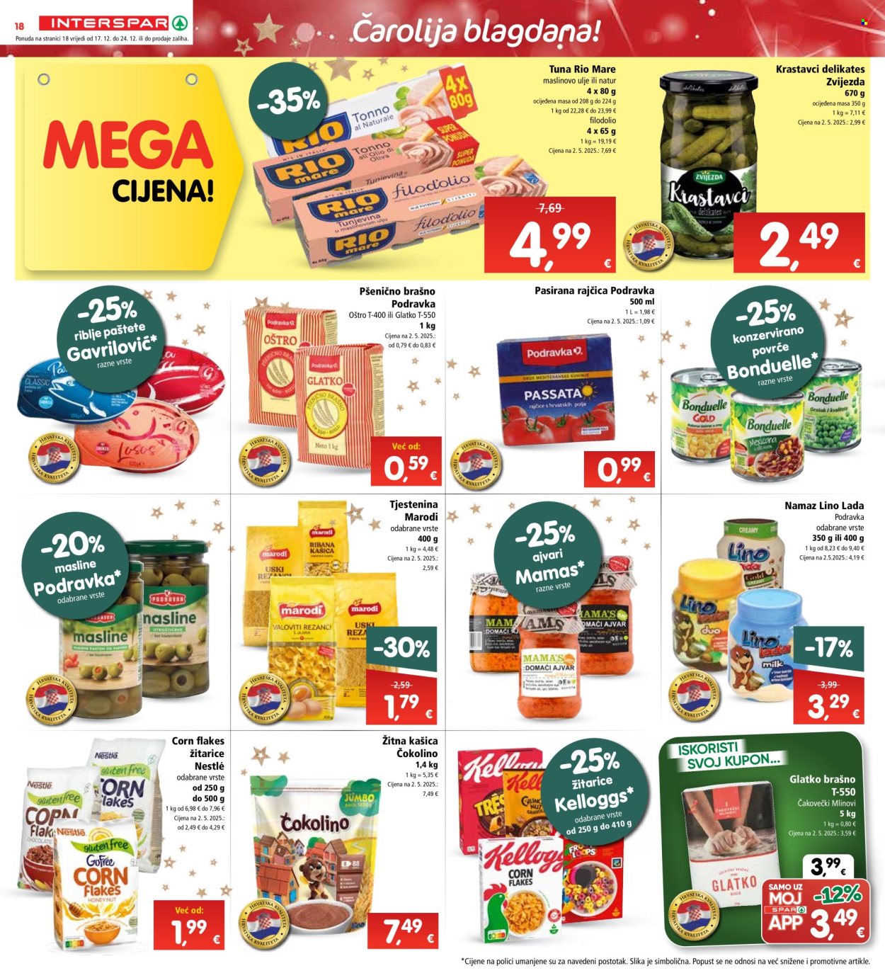 INTERSPAR katalog - 17.12.2025. - 23.12.2025. Stranica 18