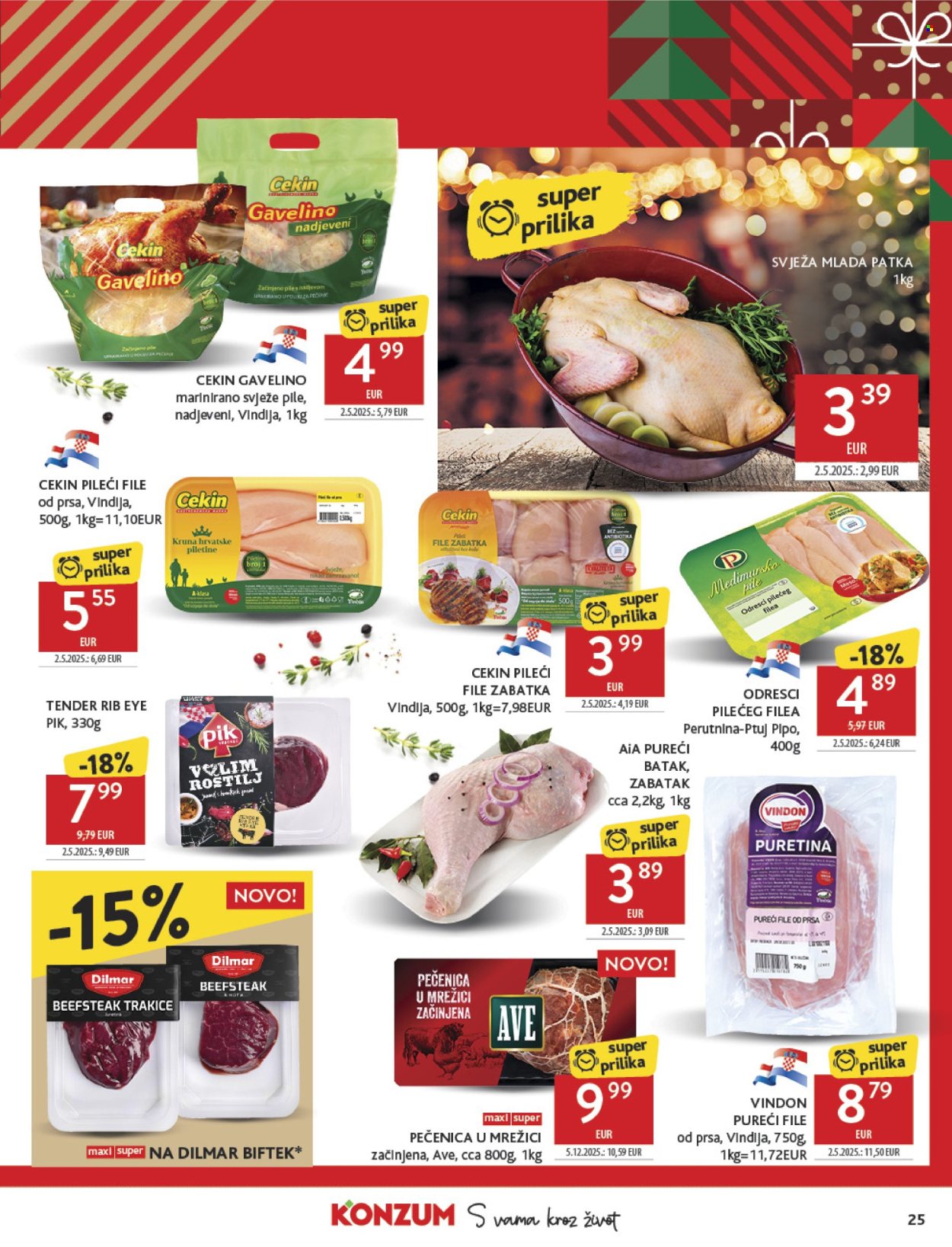 Konzum katalog - 17.12.2025. - 24.12.2025. Stranica 25