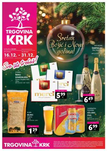 Trgovina KRK katalog - 16.12.2025. - 31.12.2025.