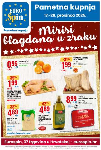 Eurospin katalog - 17.12.2025. - 28.12.2025.