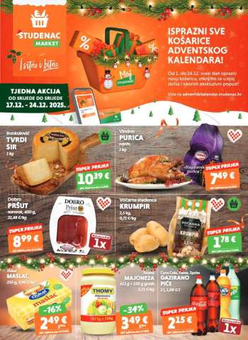 Studenac katalog - 17.12.2025. - 24.12.2025.