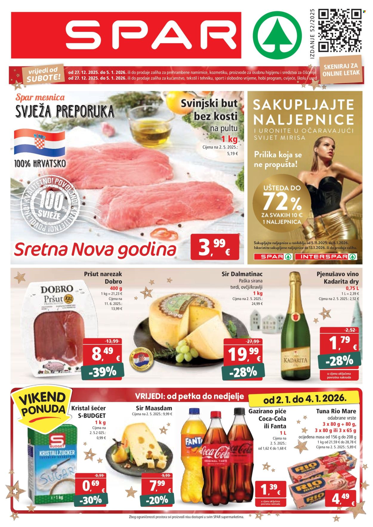 SPAR katalog - 27.12.2025. - 05.01.2026. Stranica 1