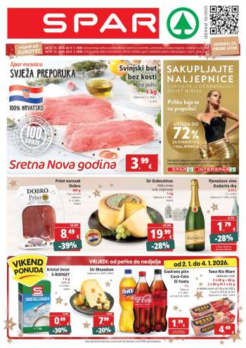 SPAR katalog - 27.12.2025. - 05.01.2026.