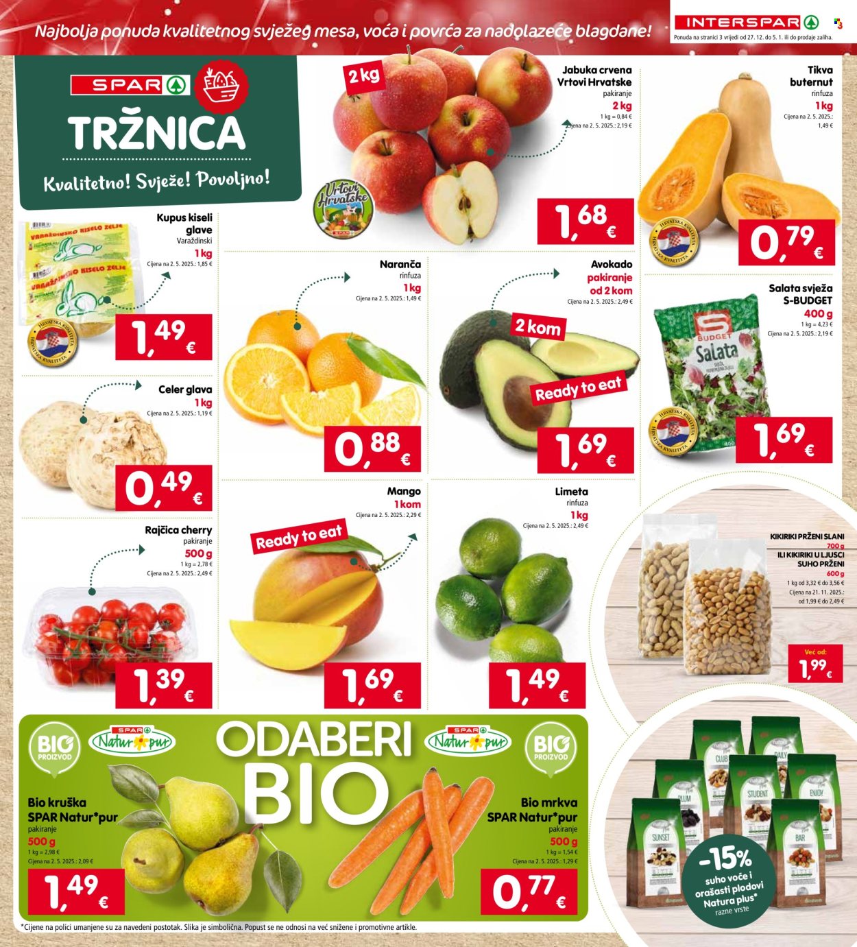 INTERSPAR katalog - 27.12.2025. - 05.01.2026. Stranica 3