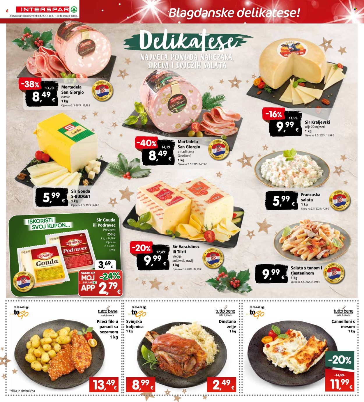INTERSPAR katalog - 27.12.2025. - 05.01.2026. Stranica 6