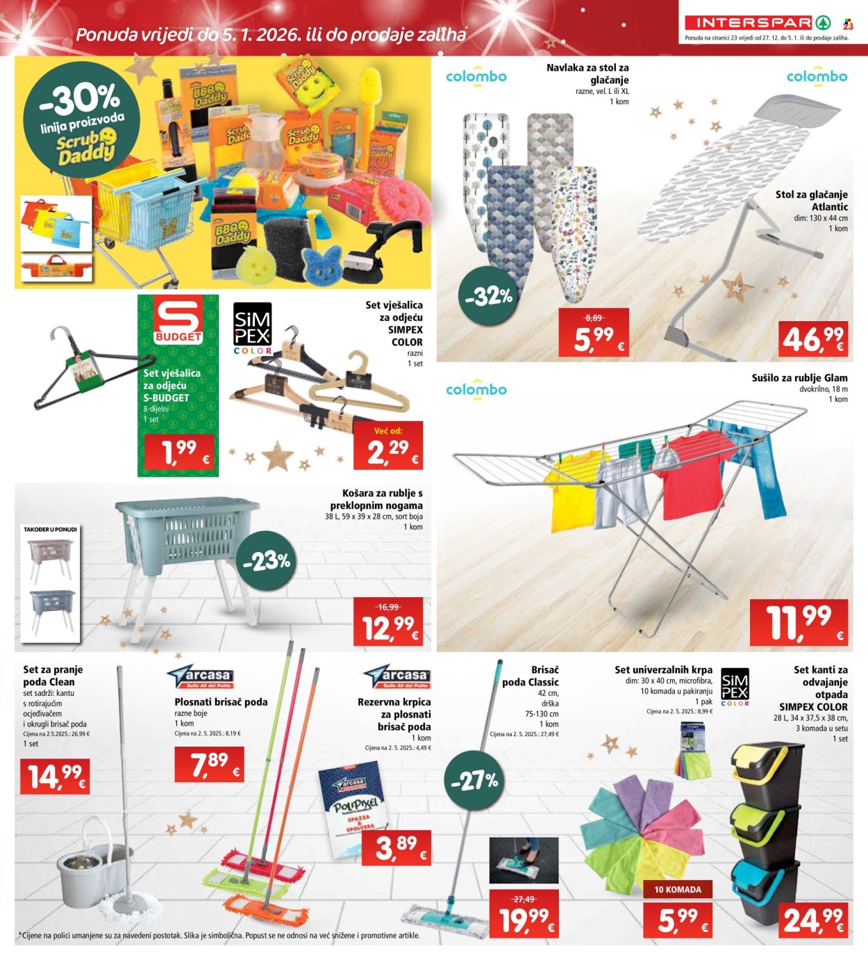 INTERSPAR katalog - 27.12.2025. - 05.01.2026. Stranica 28