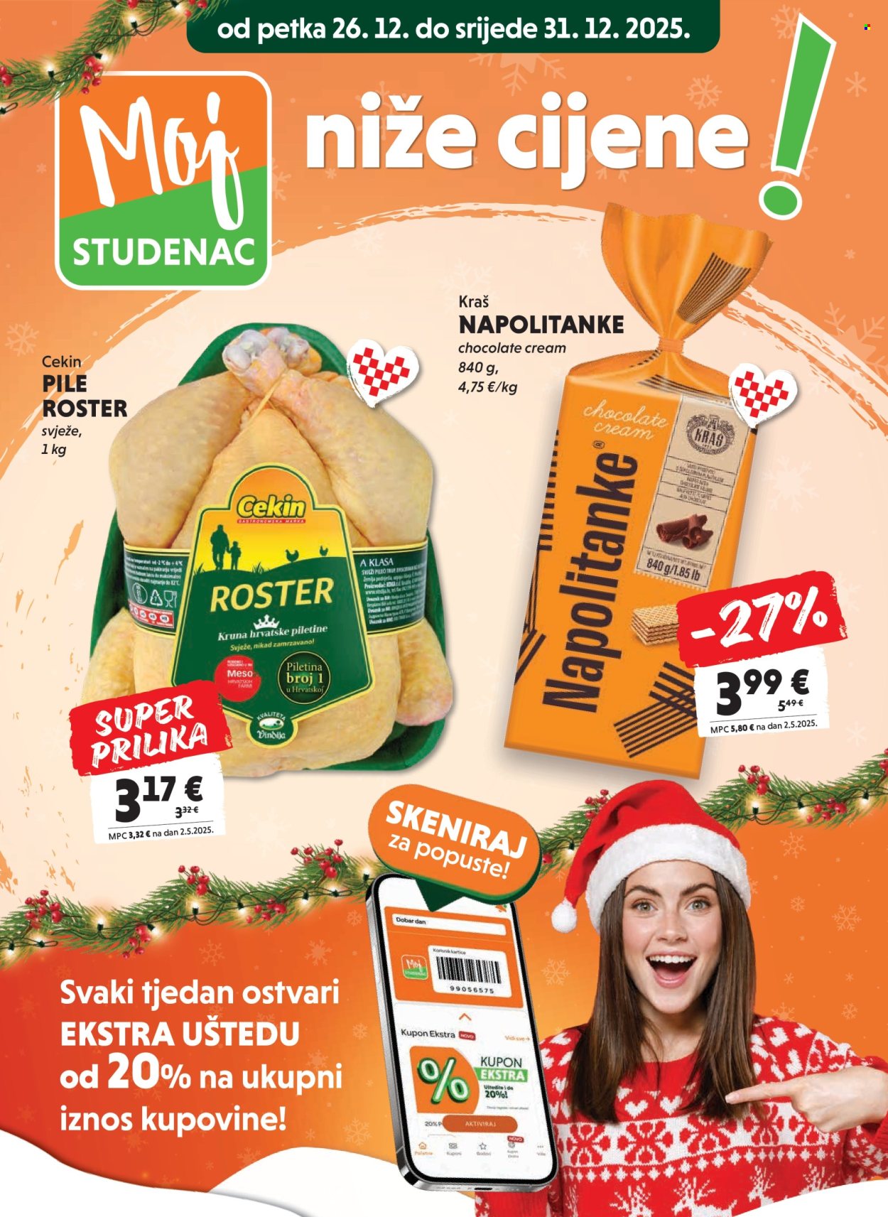 Studenac katalog - 26.12.2025. - 31.12.2025. Stranica 1